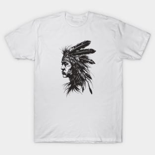 Indigenous American Woman T-Shirt